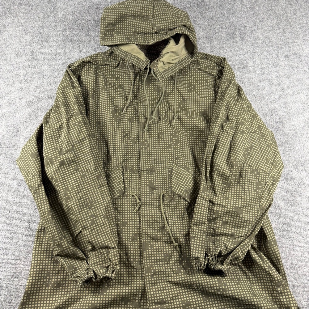 VTG Military Fishtail Parka Mens XL Night Camo Desert Military Vintage 1984 Coat